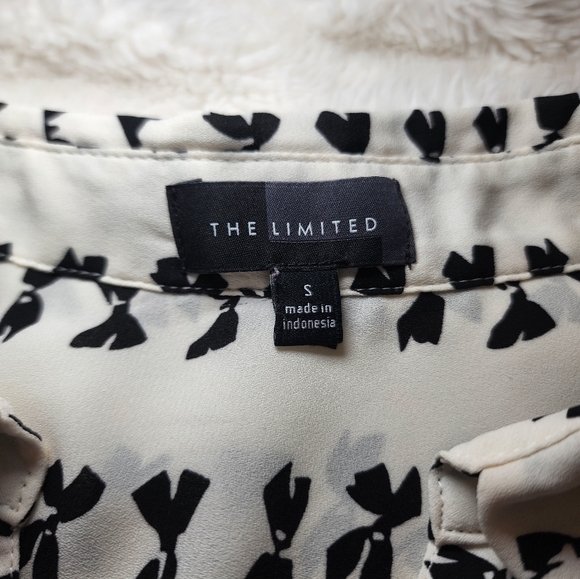 The Limited Ashton XS Shirt Black and White Houndstooth - Picture 6 of 6